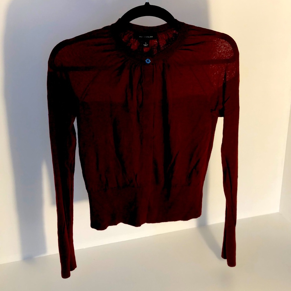 Berry Cardigan